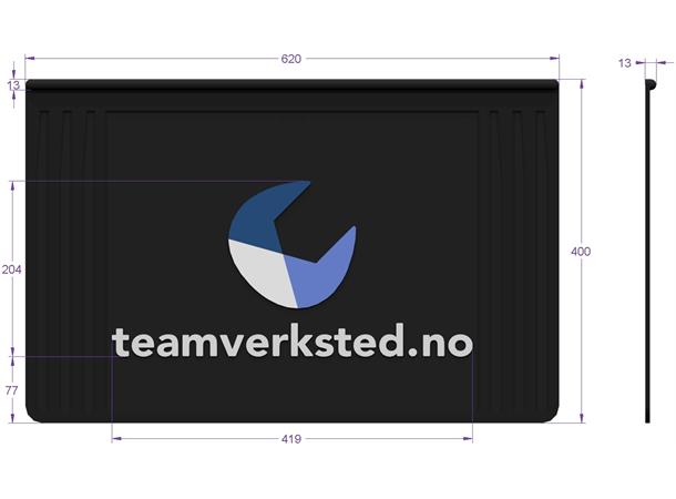 Skvettlapp 62X40 Team Verksted 